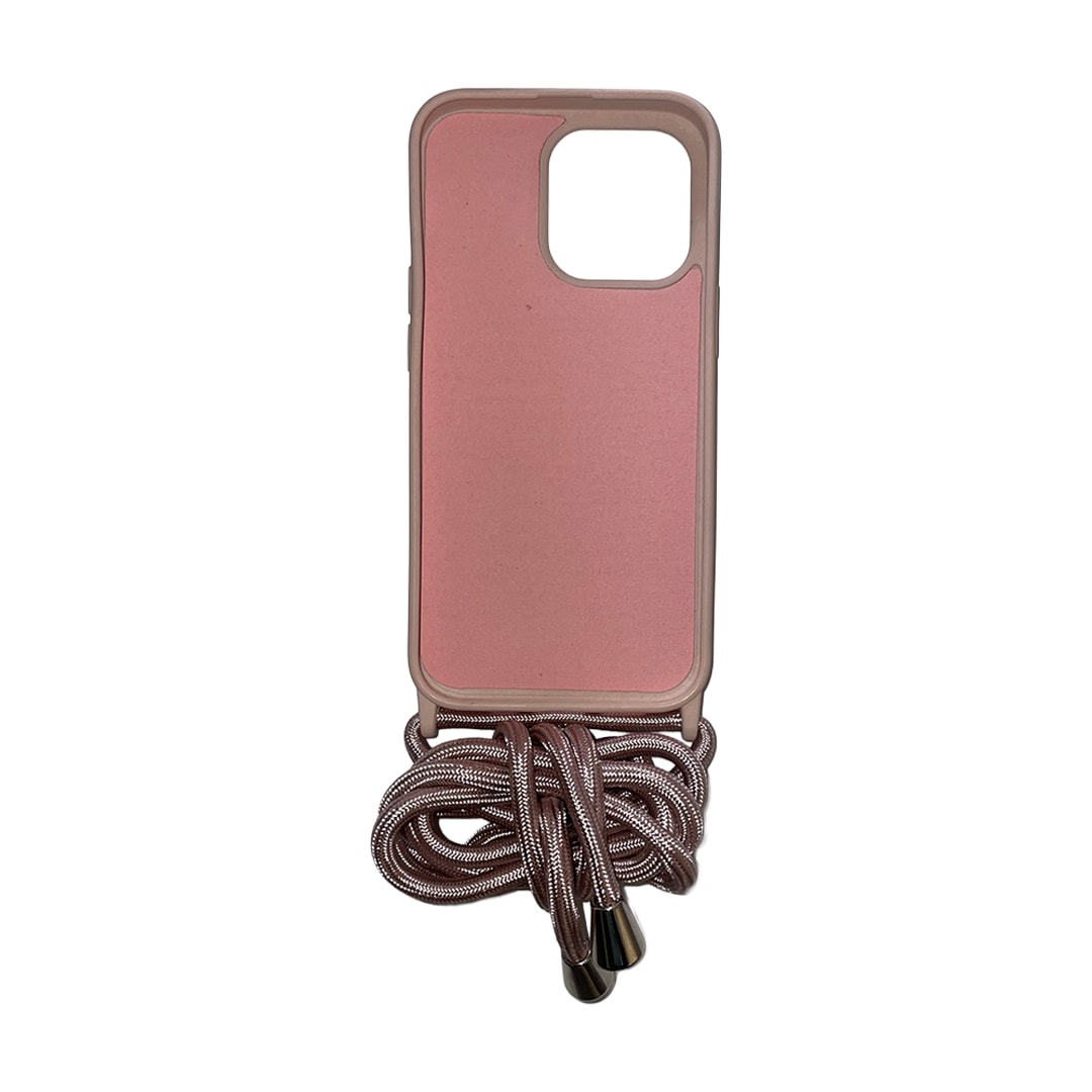 Crossbody Phone Case – Apple iPhone 13 Pro (Peach) - Image 2