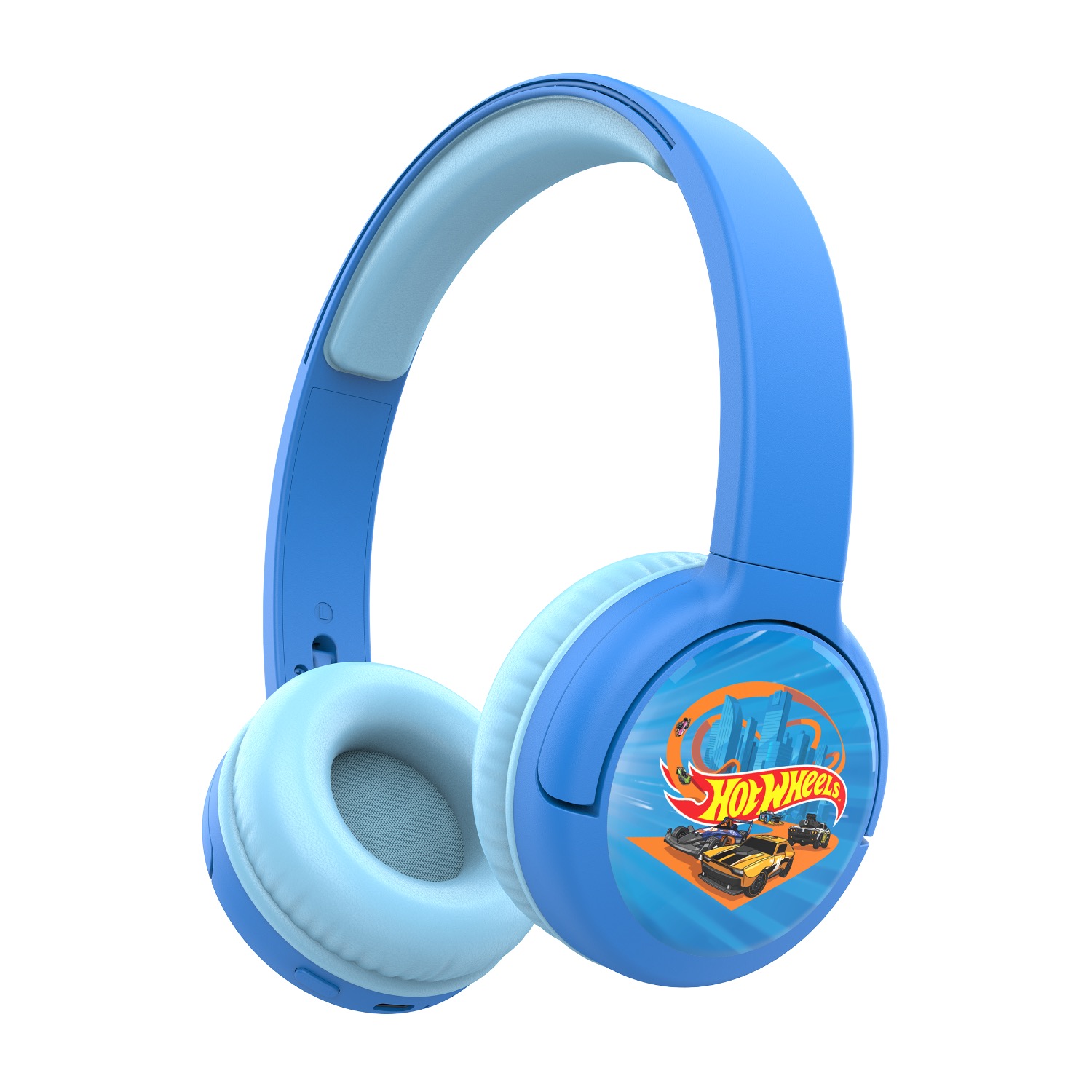 Hot Wheels Kids Wireless Headphones (Blue)
