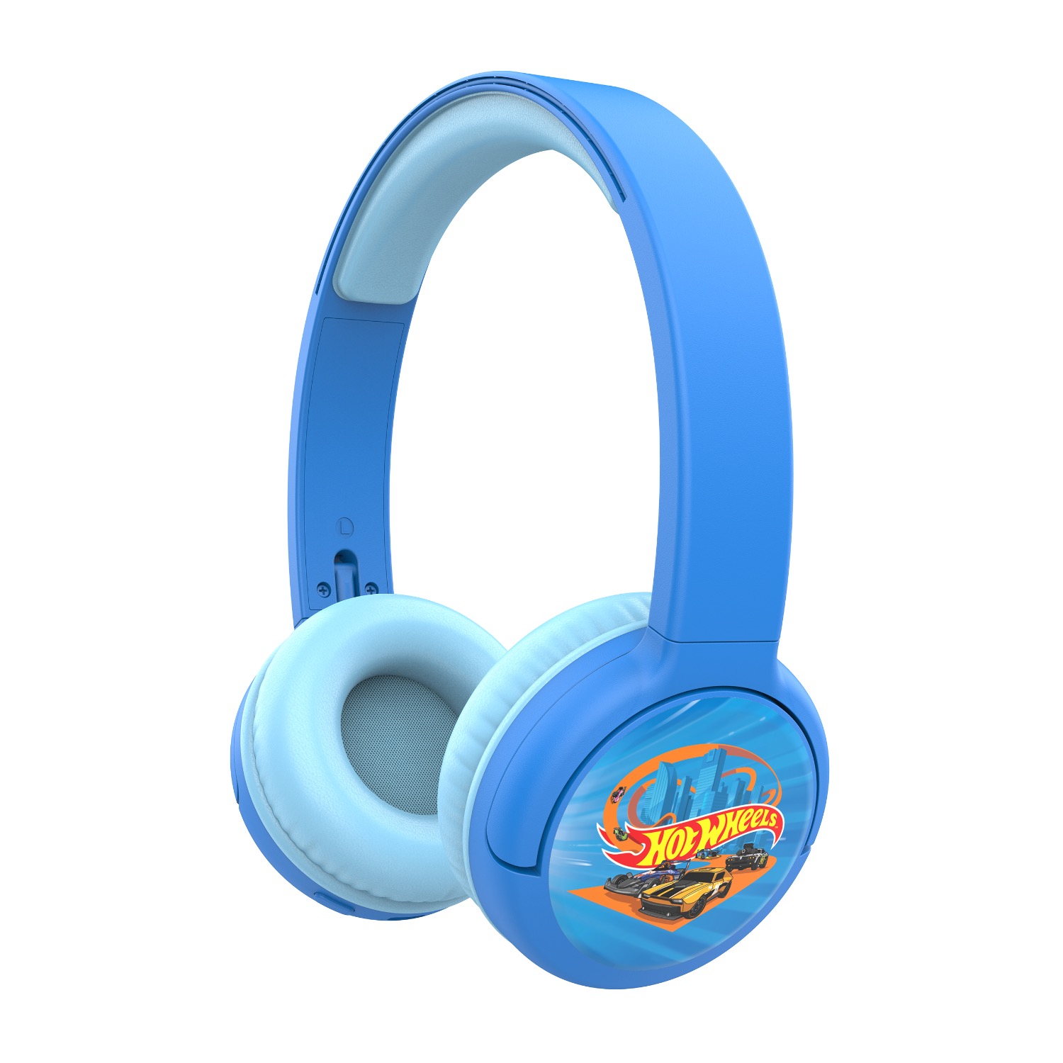 Hot Wheels Kids Wireless Headphones (Blue) - Image 3