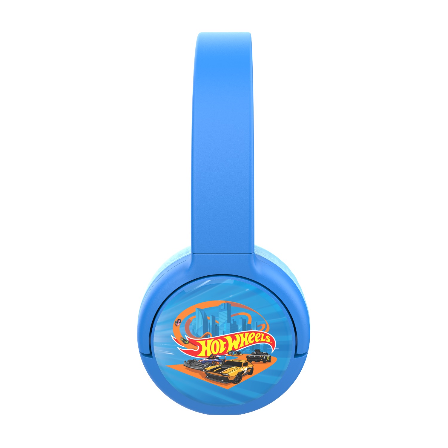Hot Wheels Kids Wireless Headphones (Blue) - Image 4