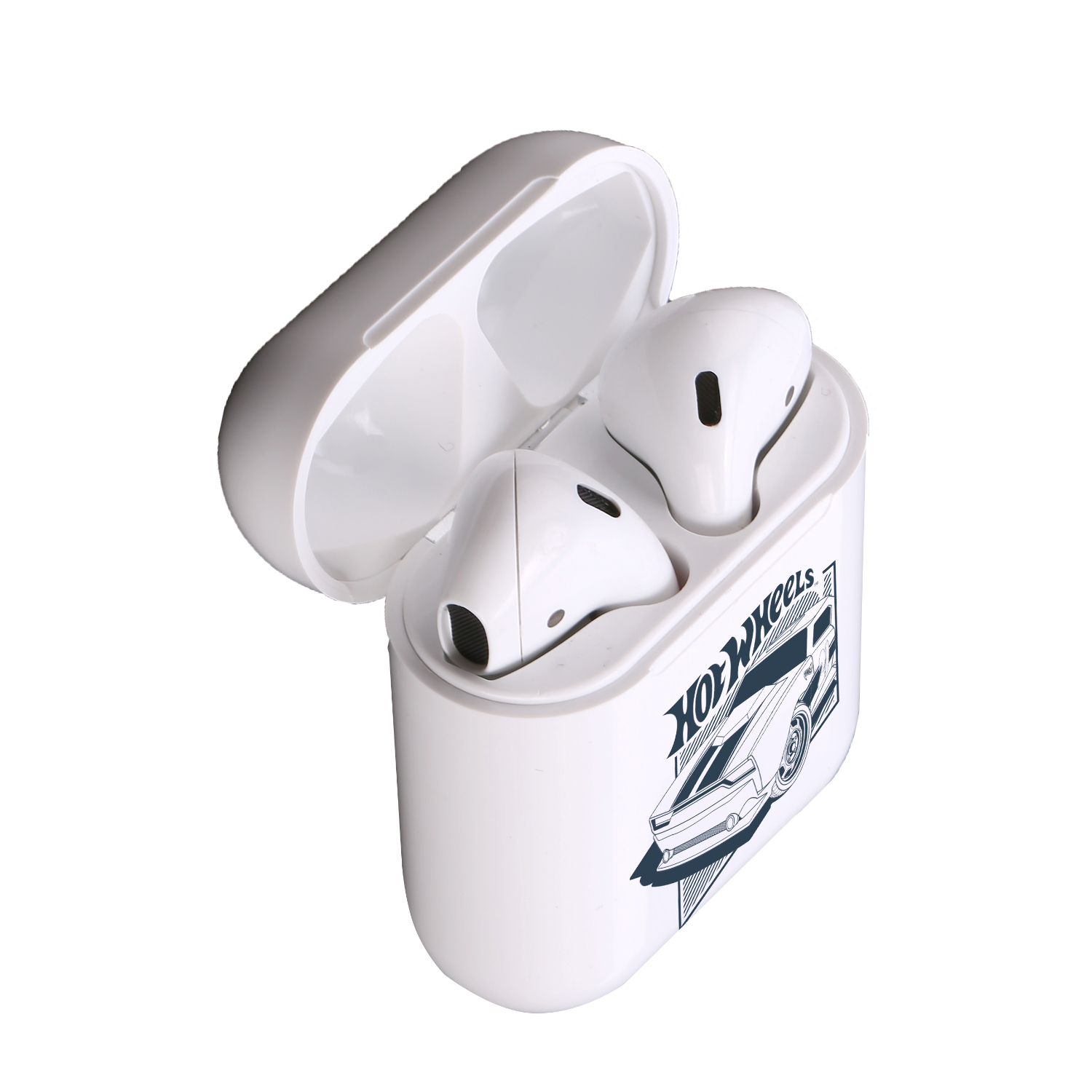 Hot Wheels True Wireless (TWS) Earbuds (White) - Image 4