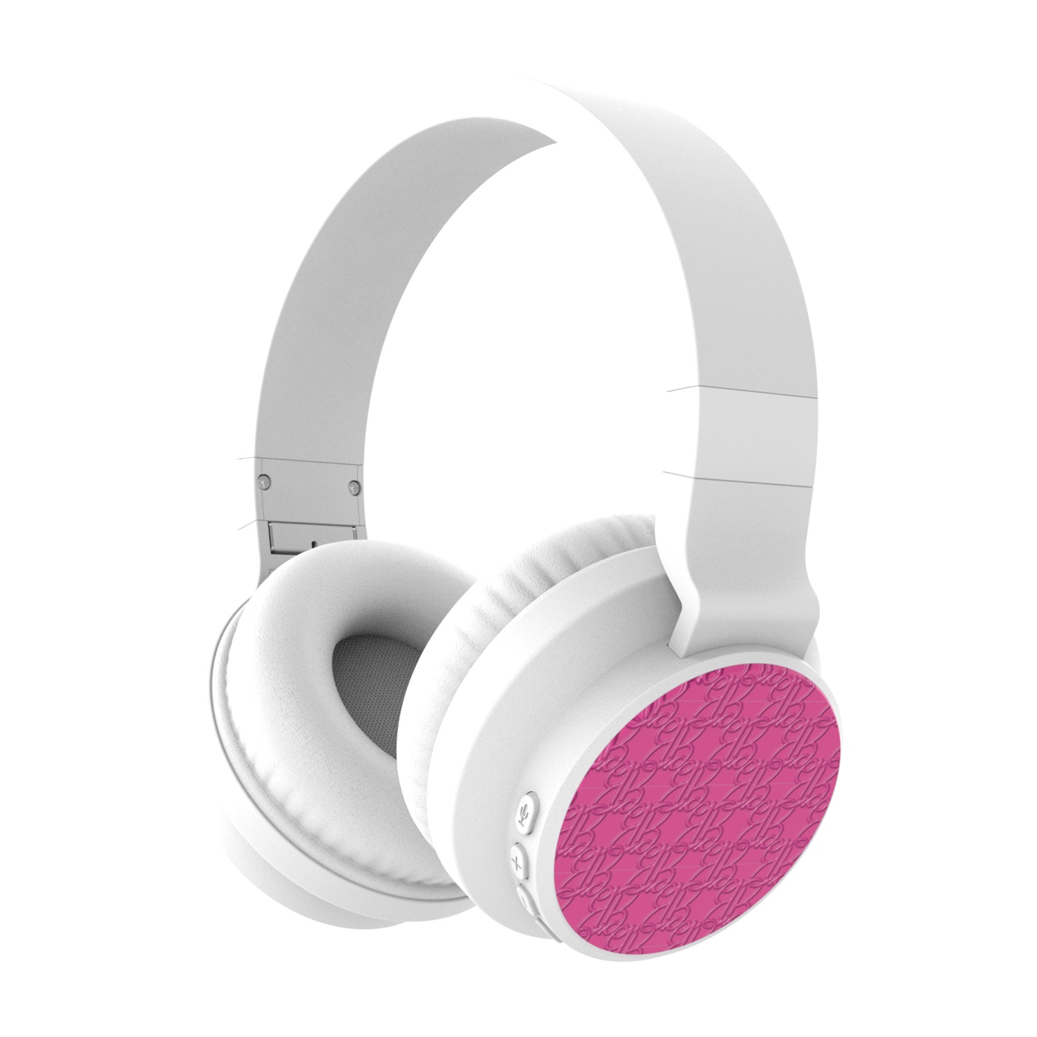 Barbie Wireless Headphones (Pink and White) - Image 3