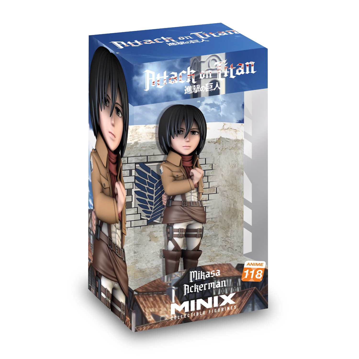 MINIX: Anime: Attack On Titan - Mikasa Ackerman (Figurine - 12cm) - Image 3