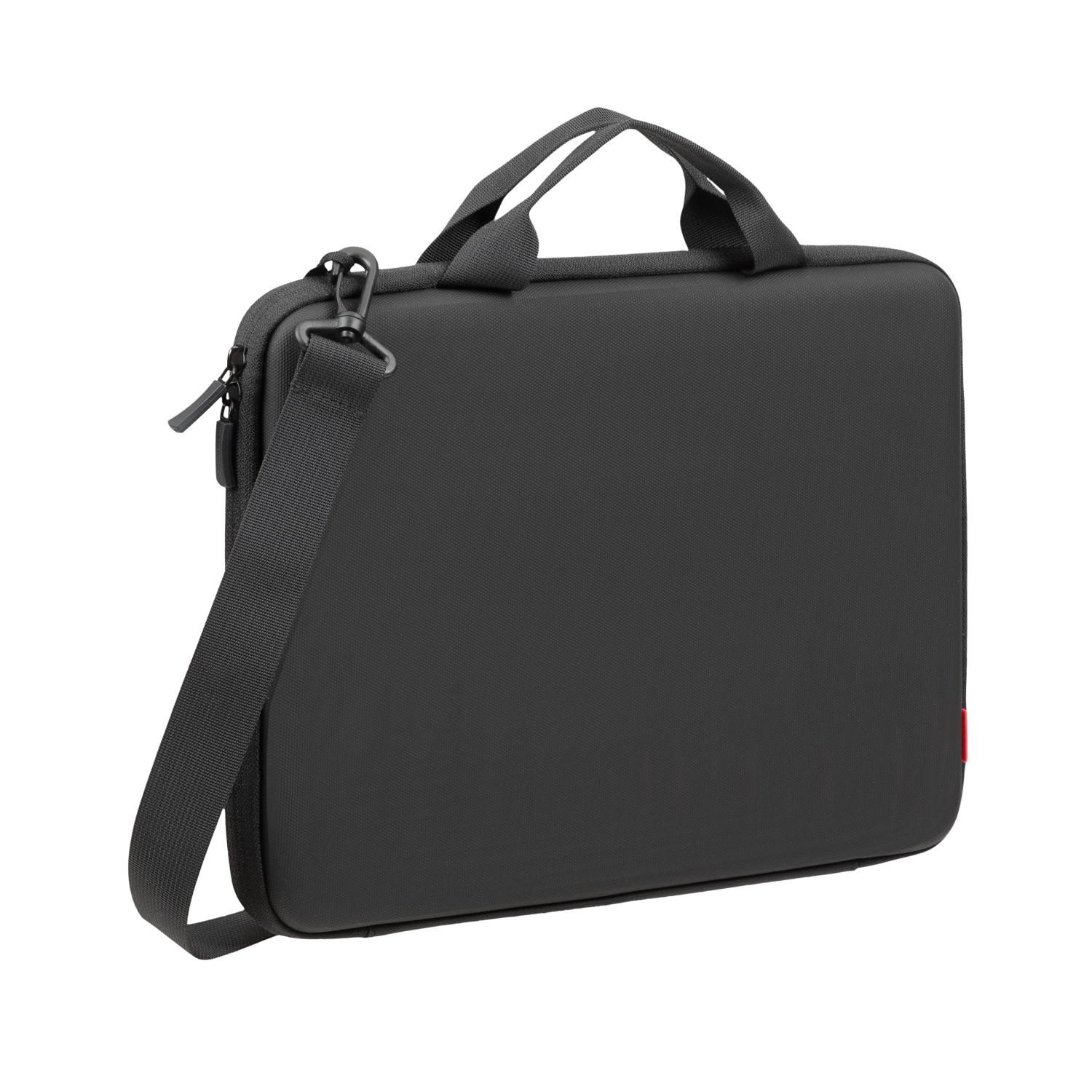 RIVACASE Antishock Hardshell - Apple MacBook Air 13/ Macbook 14/ Chromebook 11.6 (12.4-inch) (Black)