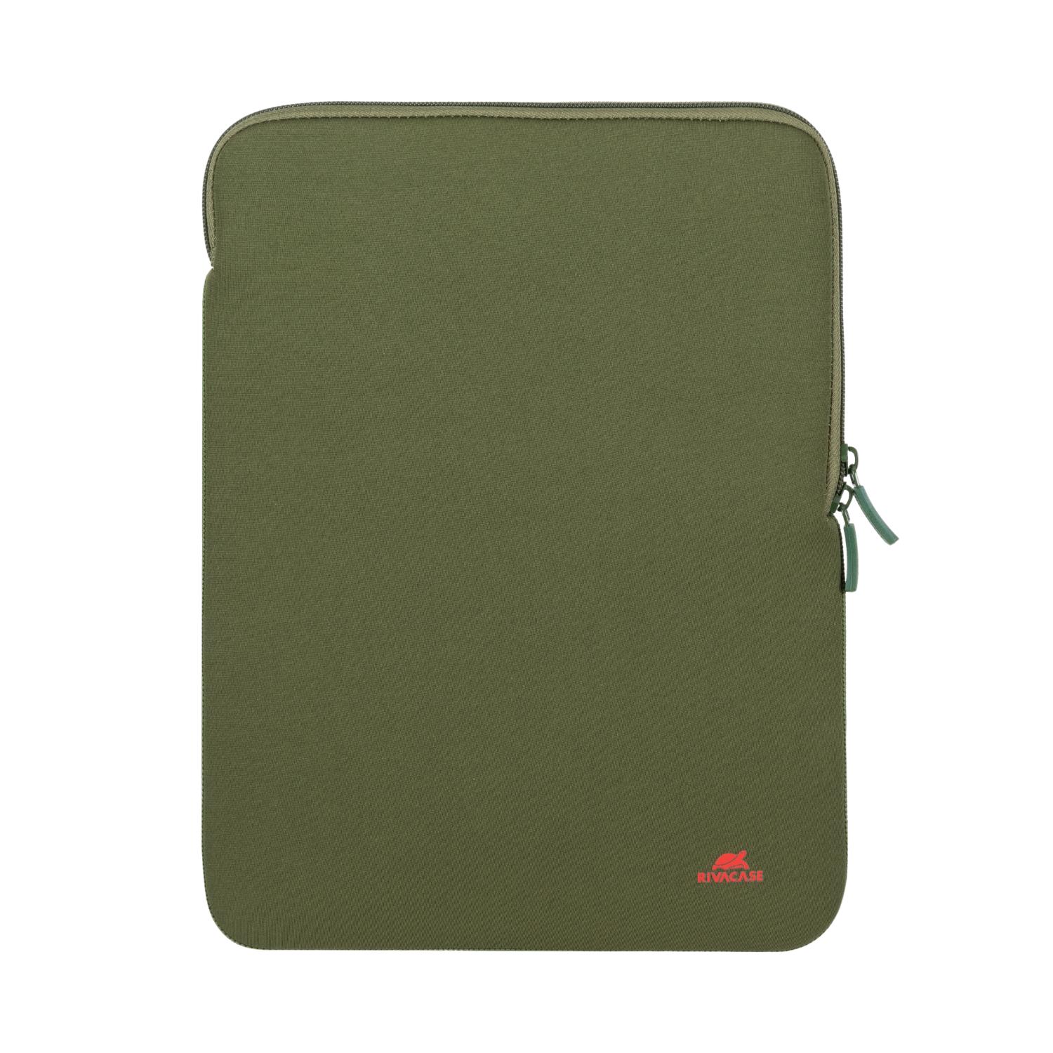 RIVACASE Antishock Sleeve - Up to 13.3-inch Laptops and Tablets (Khaki) - Image 2