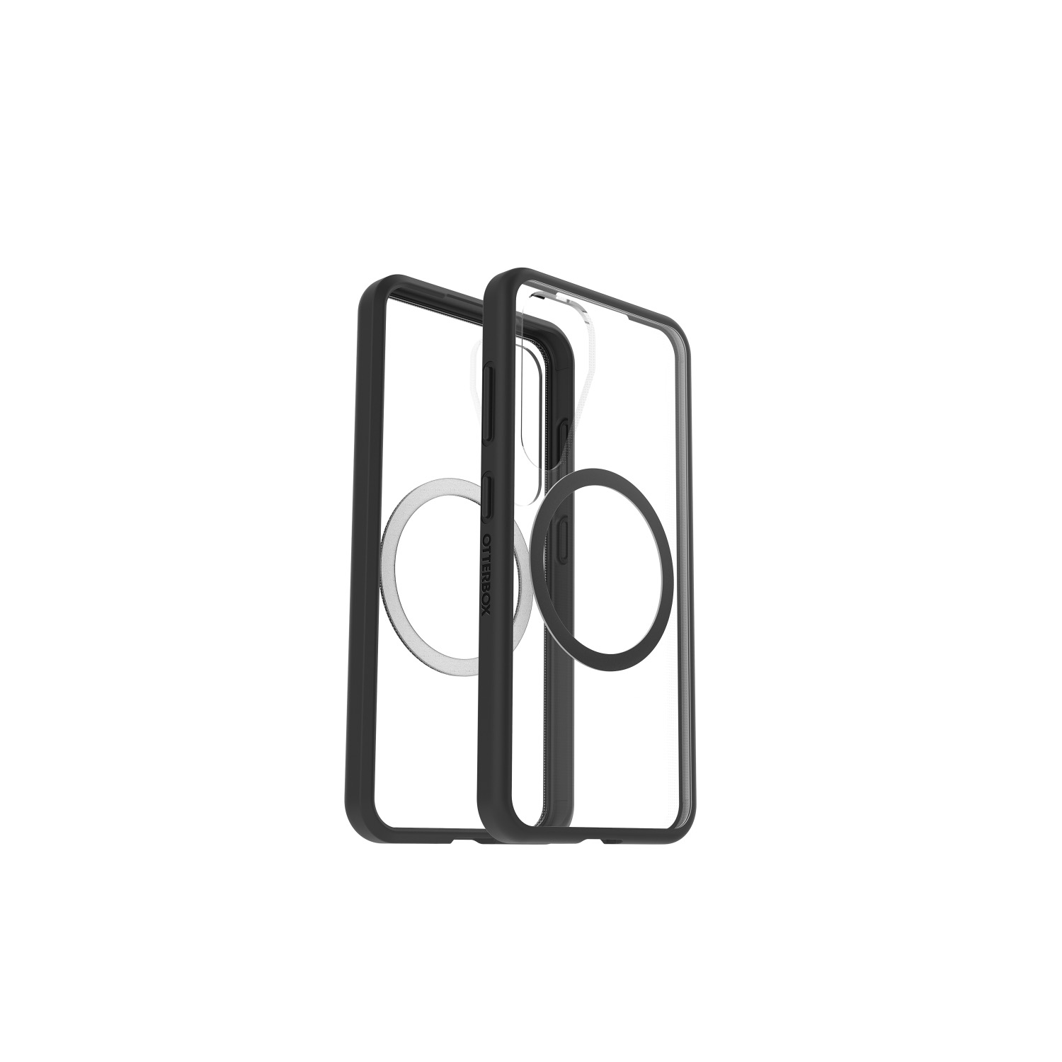 Samsung Original React Case with Magnet - Samsung Galaxy S25 (Black Crystal) - Image 4