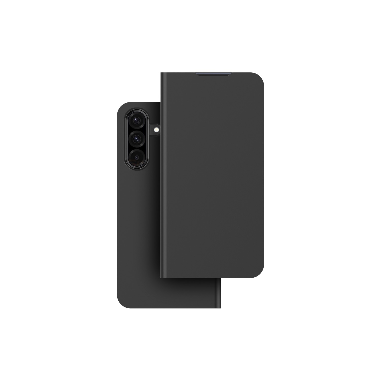 Samsung Original Mobeen Flip Case with Card Slot - Samsung Galaxy A56 (Black)