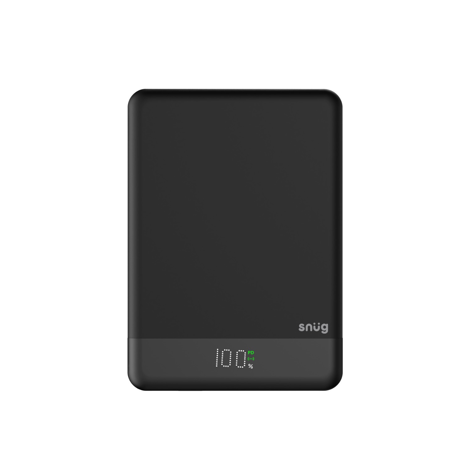 Snüg 5 000mAh Magnetic Wireless Powerbank - (Black) - Image 6