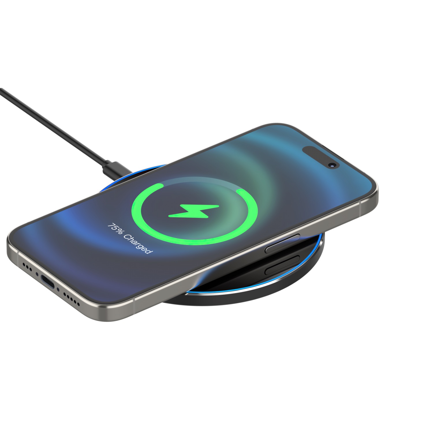 Snüg 15W Wireless Charging Plate (Black) - Image 8
