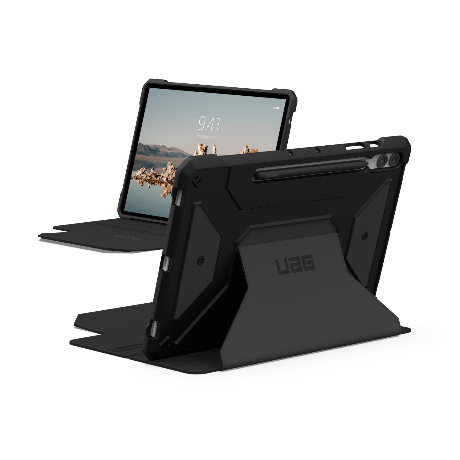 UAG Metropolis SE Tablet Case - Samsung Galaxy Tab S10 Plus/ Galaxy Tab S9 Plus/ Galaxy Tab S9 FE Plus (Black) - Image 9