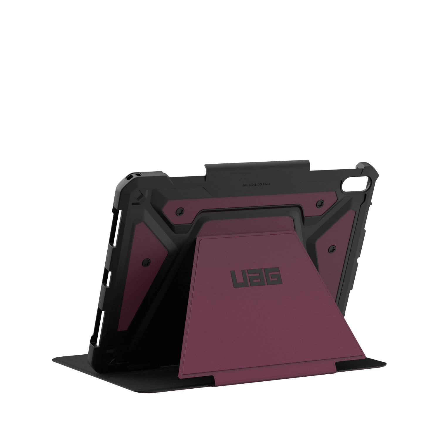 UAG Metropolis SE Tablet Case - Apple iPad Air 11 (2024, 2025 and 2026)/ iPad Air (2020 and 2022)/ iPad Pro 11 (2018) (Bordeaux) - Image 2