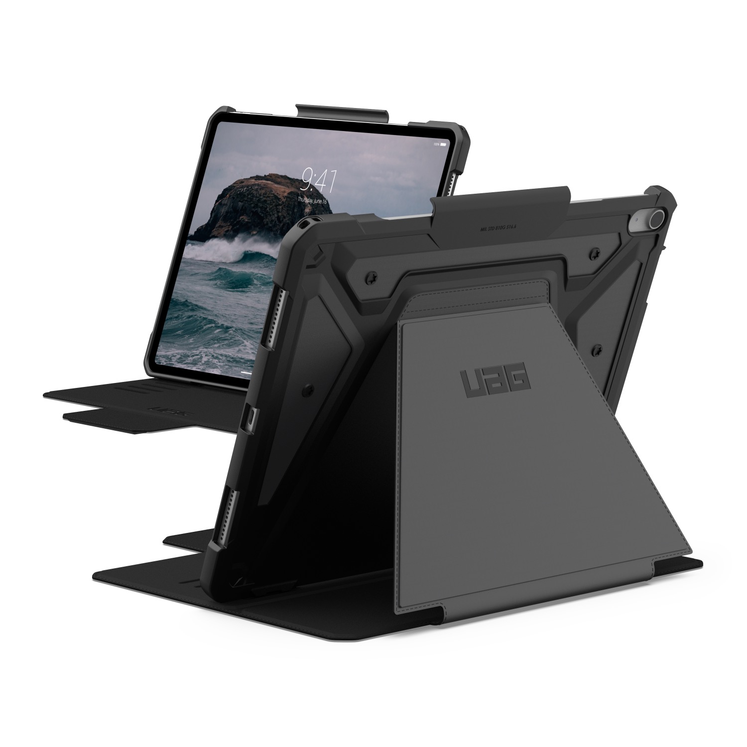 UAG Metropolis SE Tablet Case - Apple iPad Air 13 (2024, 2025 and 2026) (Black)