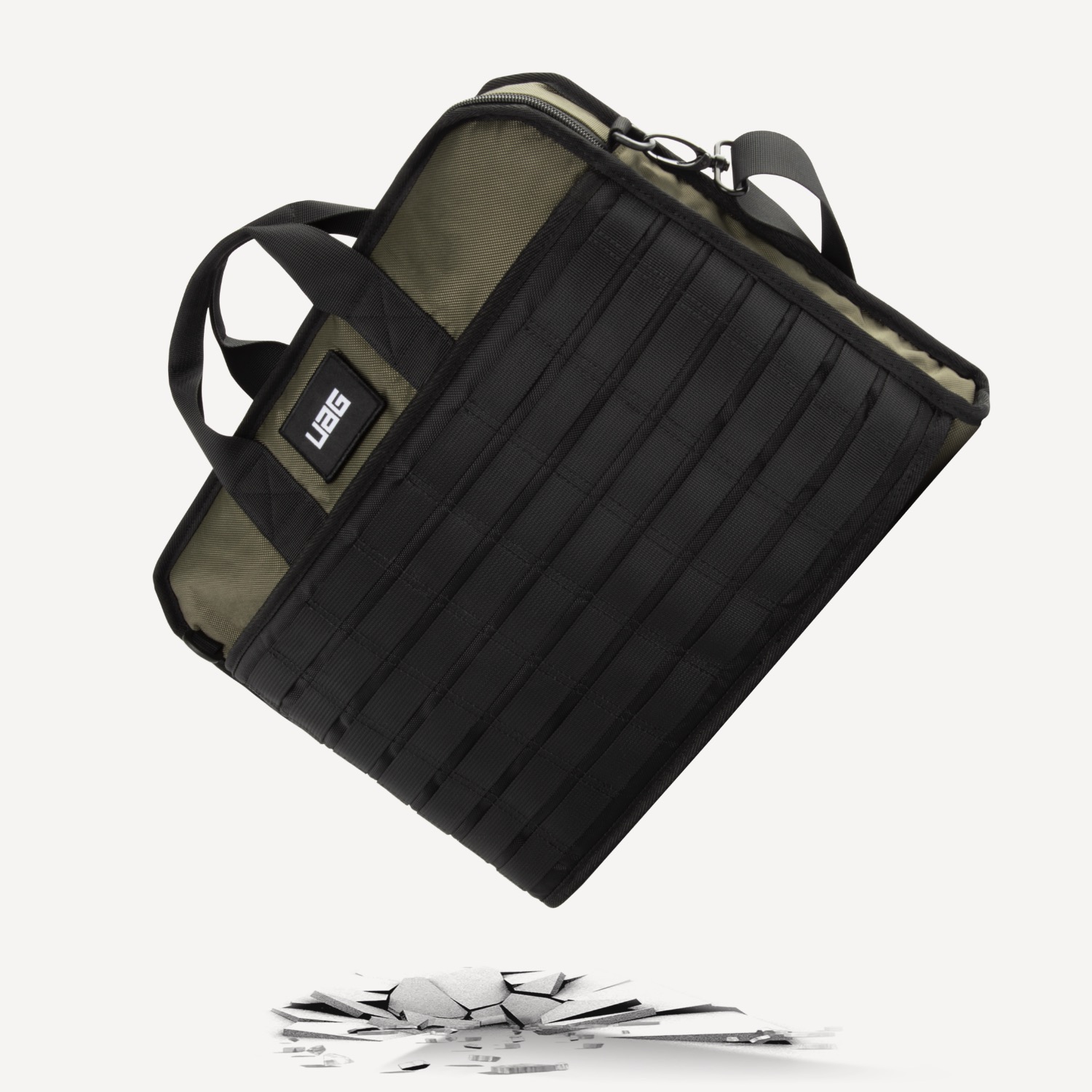 UAG Slim Laptop Briefcase - Up to 16-inch Laptops (Olive) - Image 8