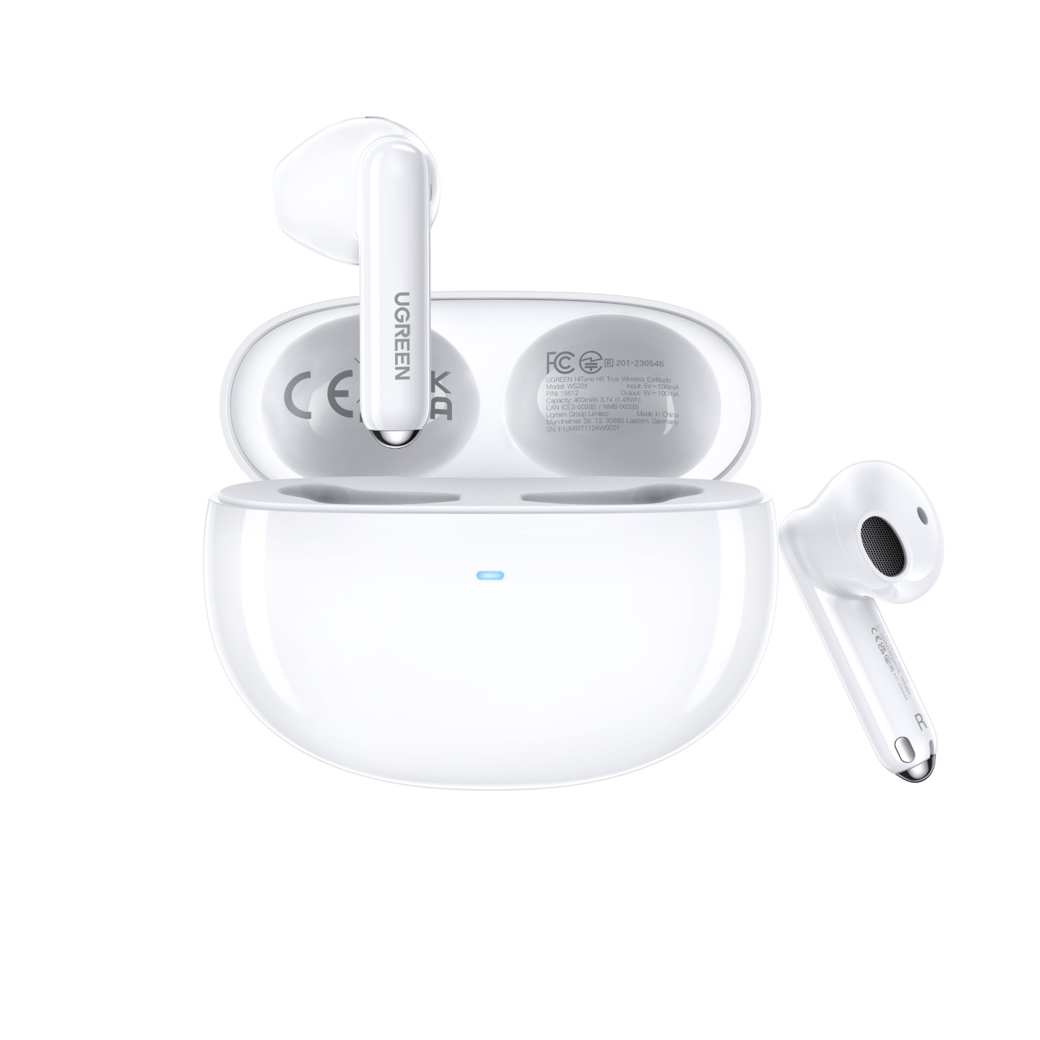 UGREEN HiTune T3 Pro True Wireless (TWS) Earbuds (White)