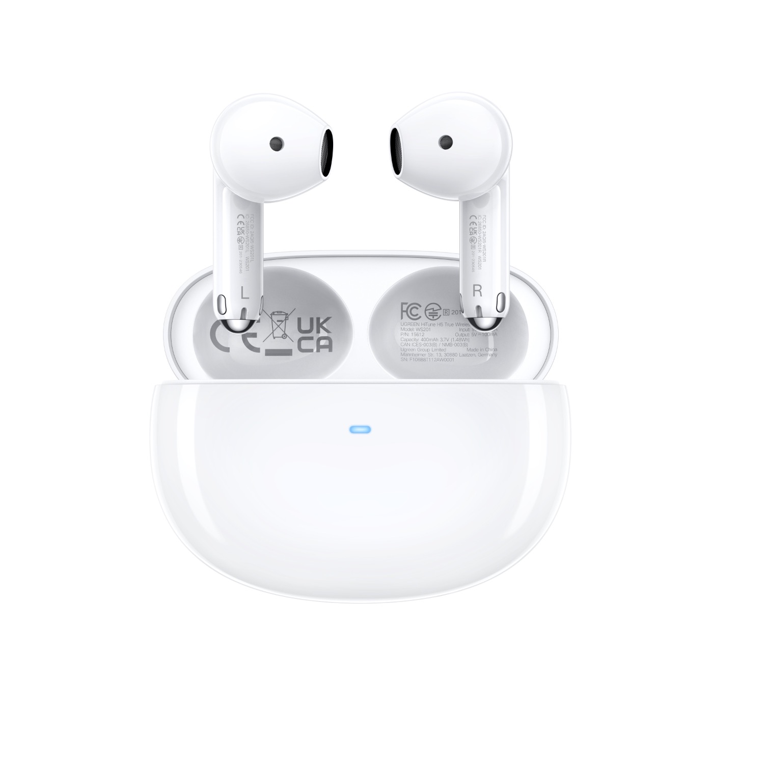 UGREEN HiTune T3 Pro True Wireless (TWS) Earbuds (White) - Image 2