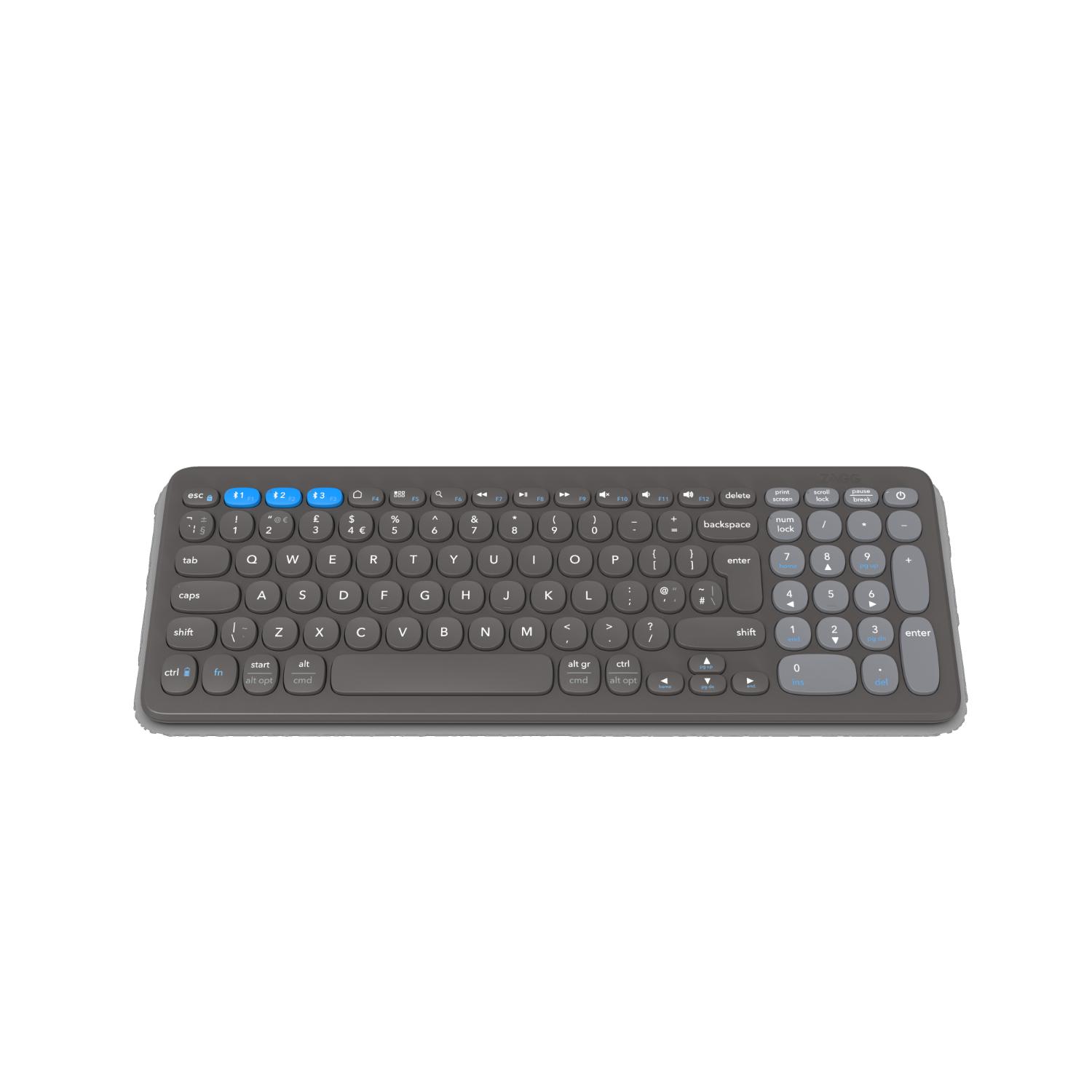 ZAGG Pro Wireless Keyboard (15-Inch) (Grey) - Image 3