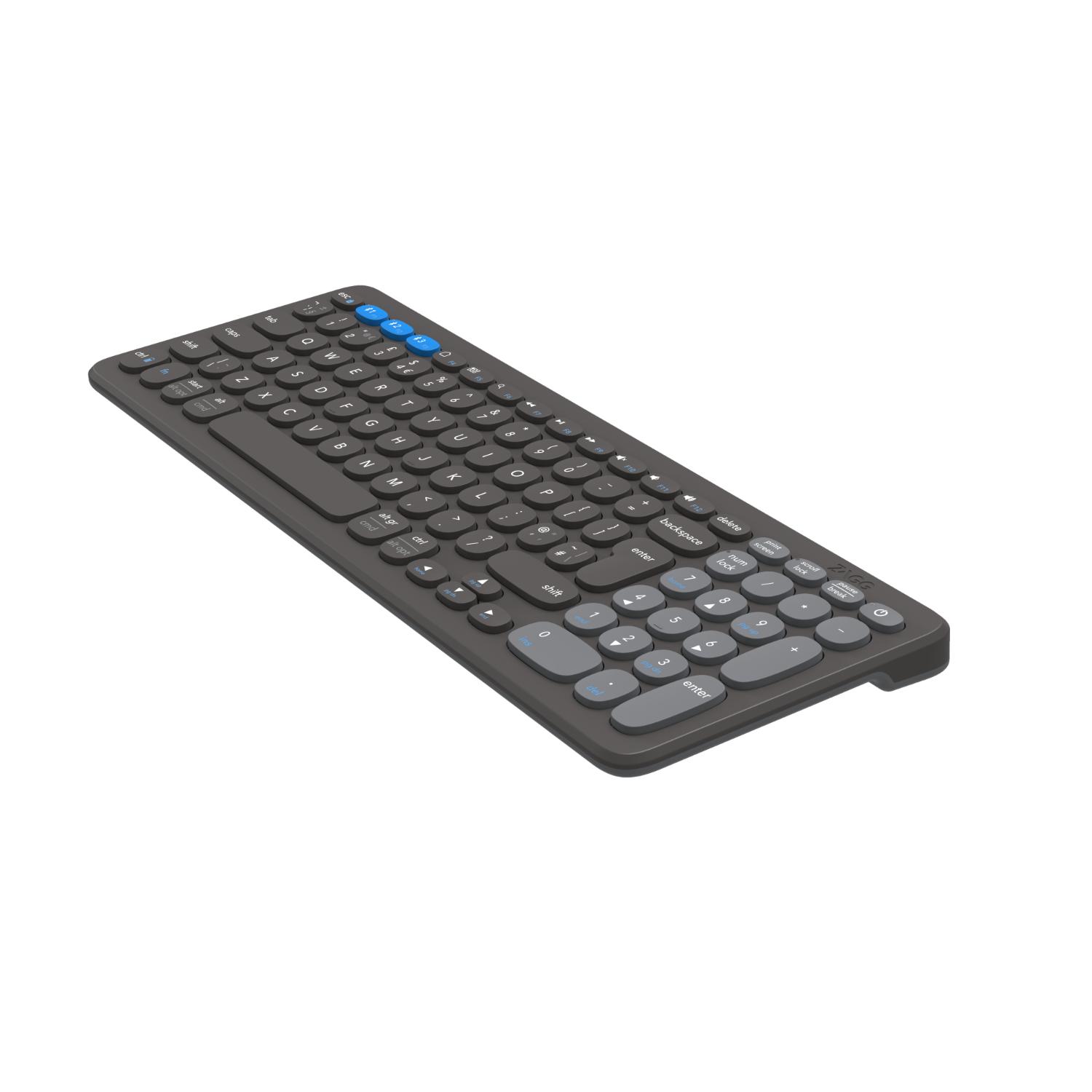 ZAGG Pro Wireless Keyboard (15-Inch) (Grey) - Image 5